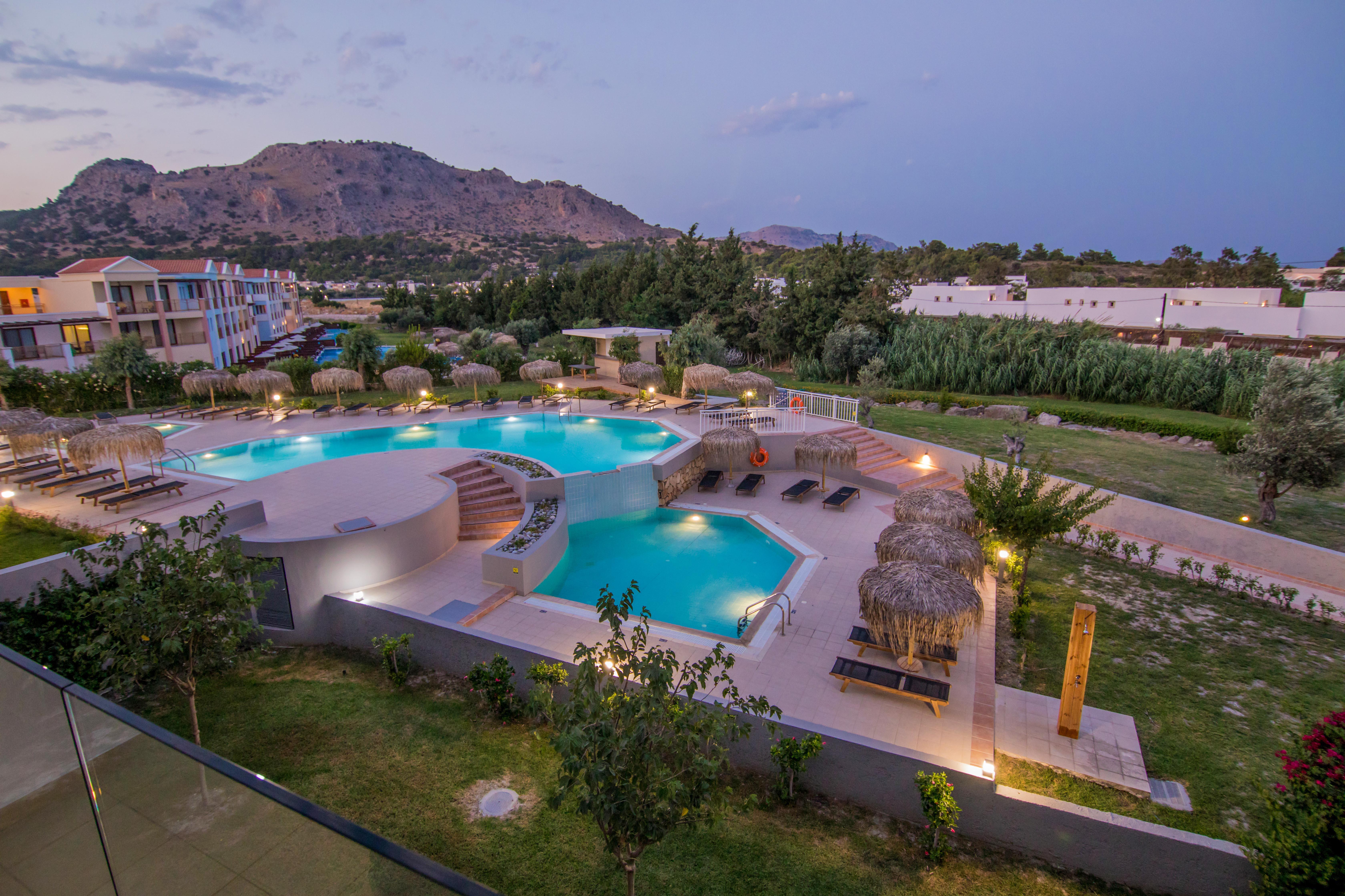 Lindos Breeze Beach Hotel Kiotari Exterior foto