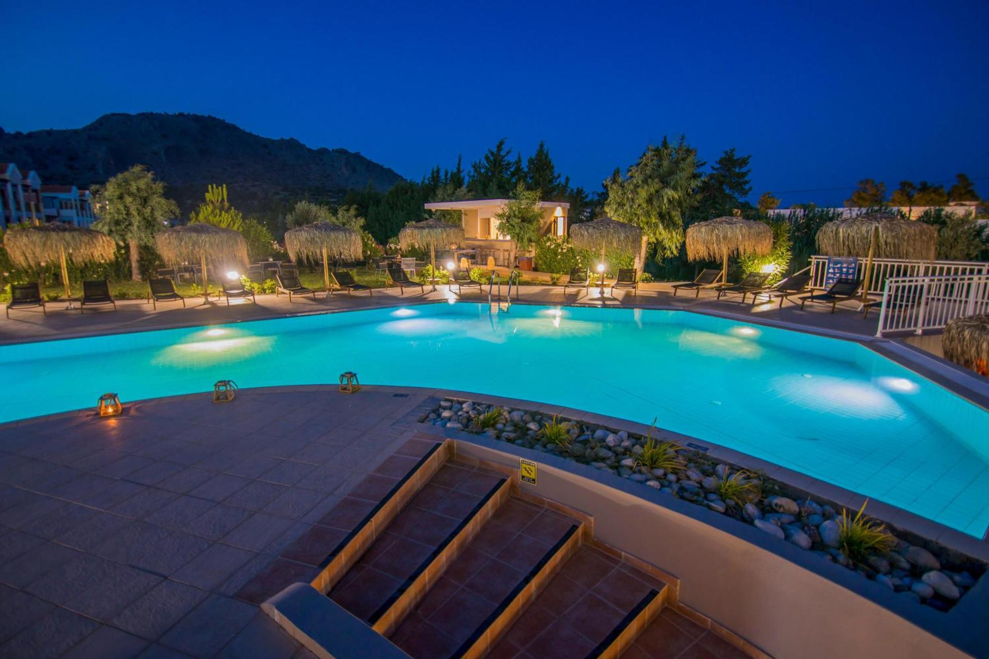 Lindos Breeze Beach Hotel Kiotari Exterior foto