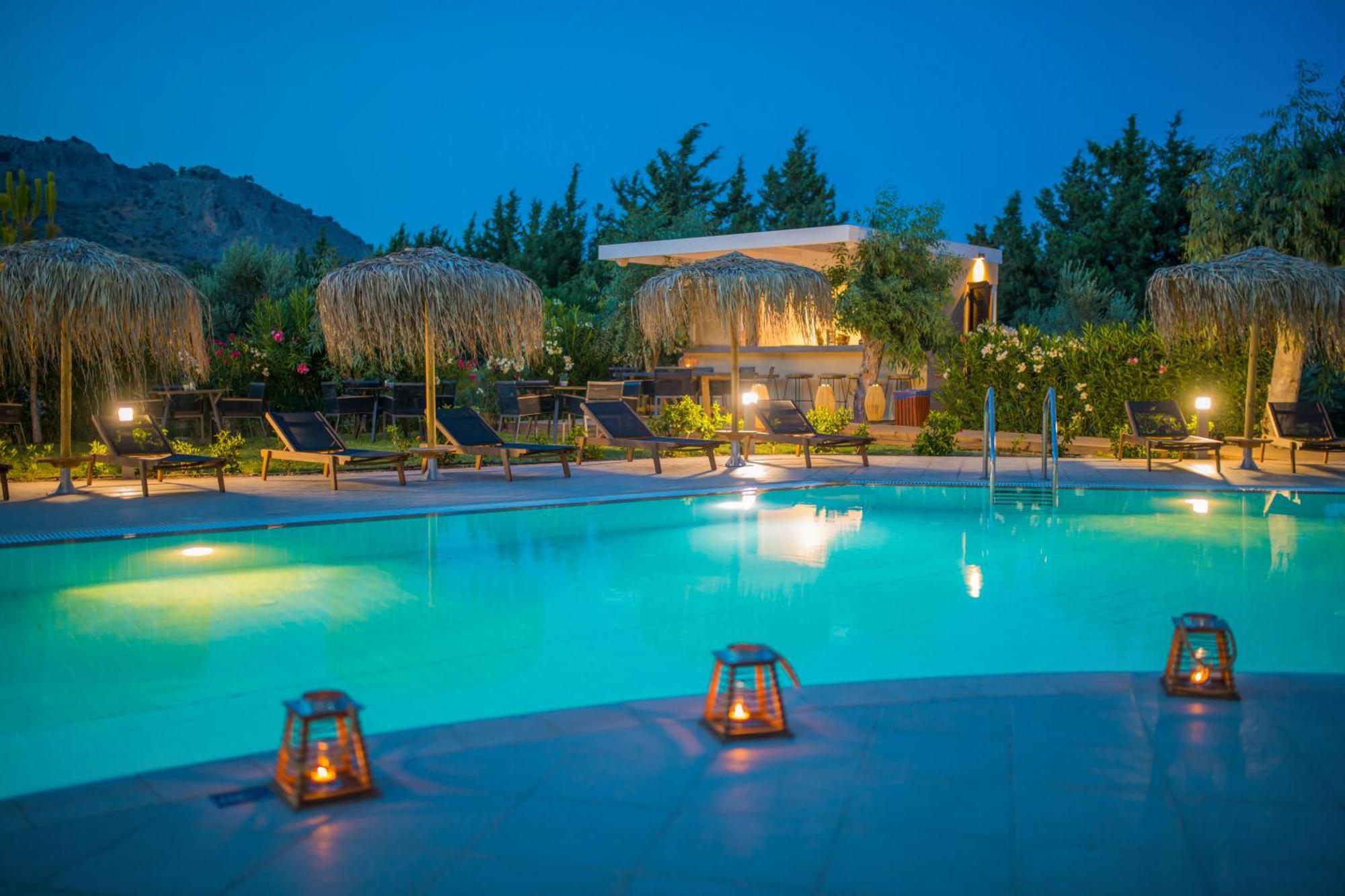 Lindos Breeze Beach Hotel Kiotari Exterior foto