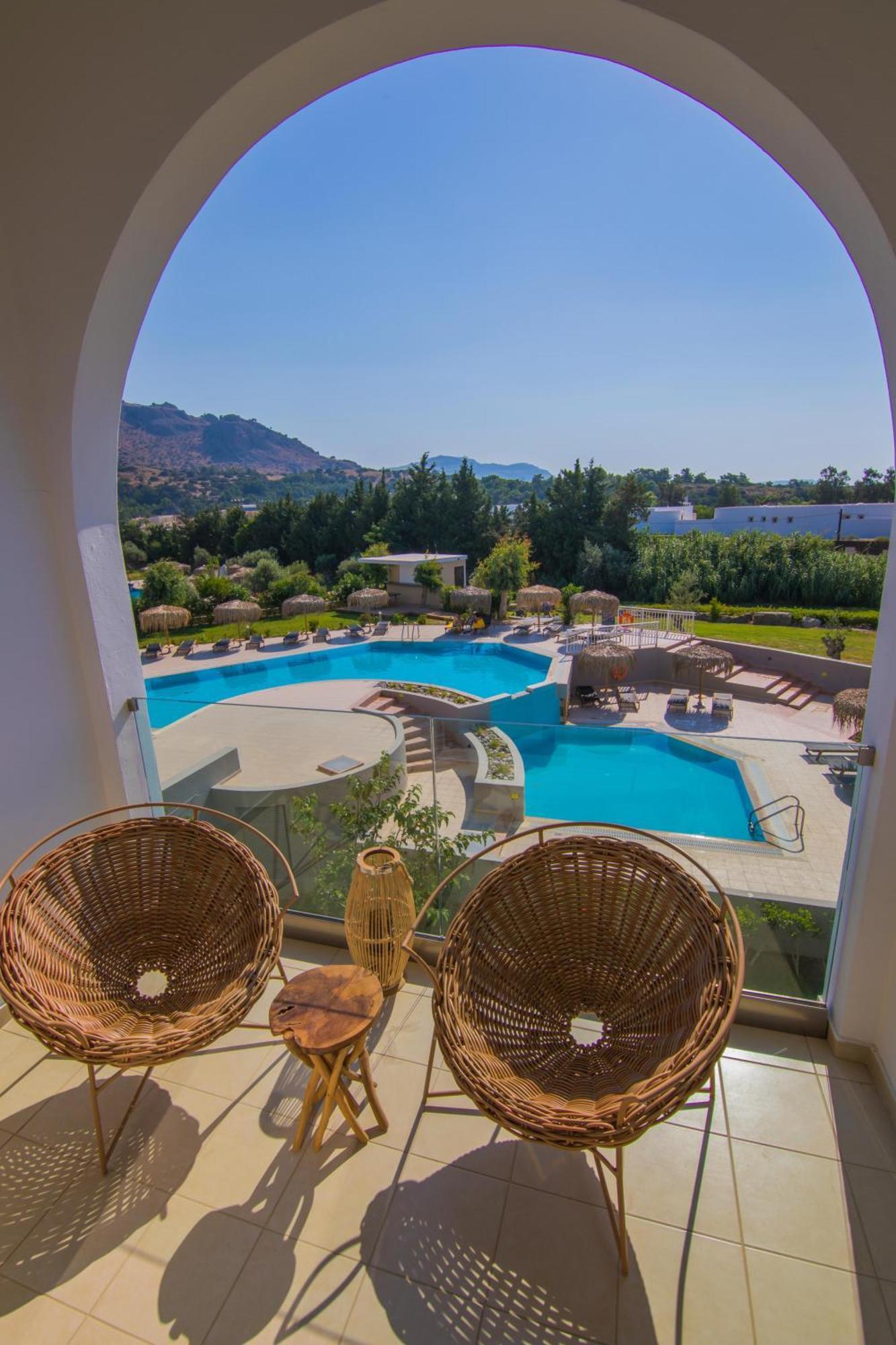 Lindos Breeze Beach Hotel Kiotari Exterior foto