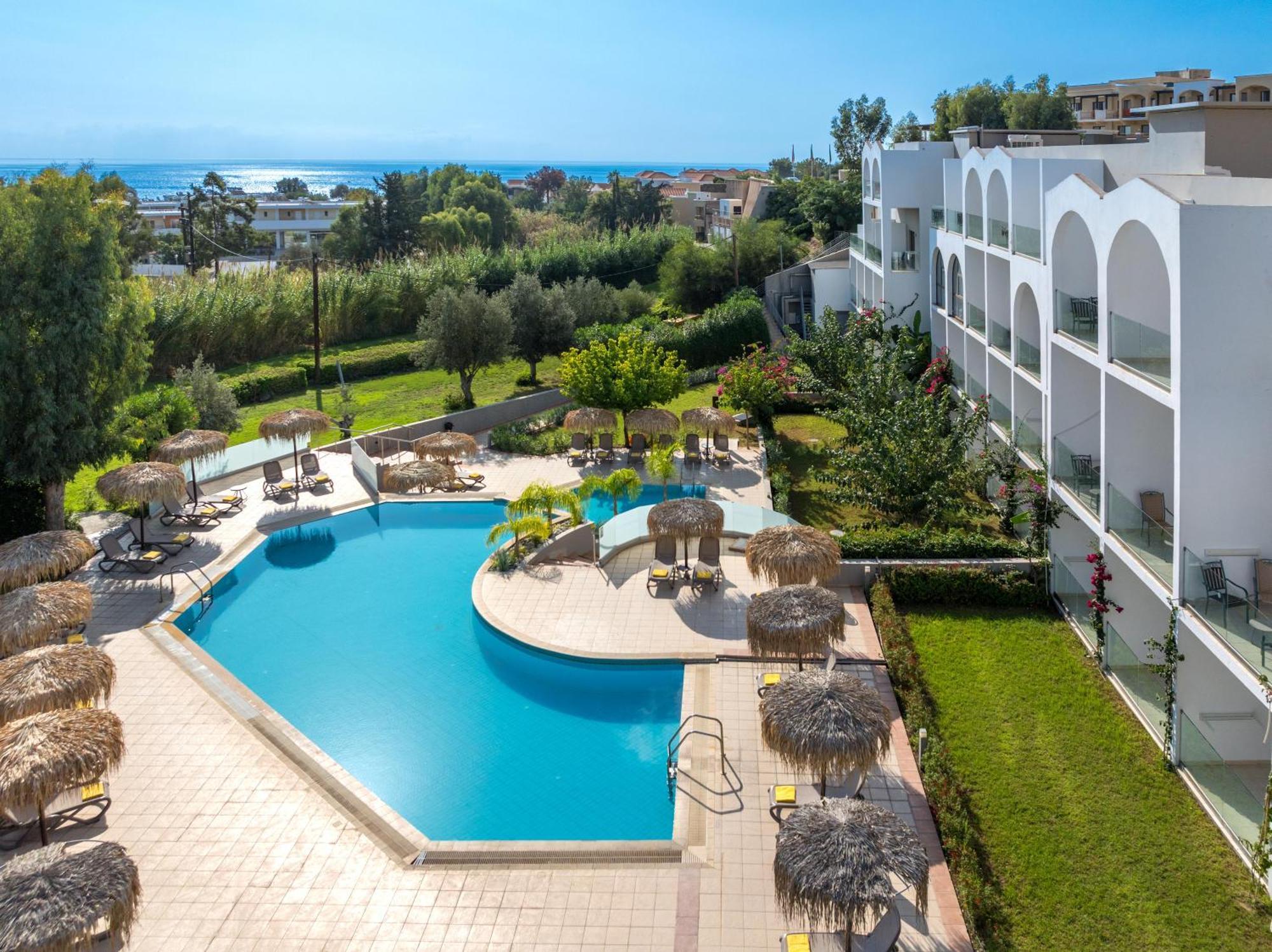 Lindos Breeze Beach Hotel Kiotari Exterior foto